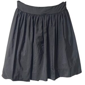 TRINA TURK Black Skirt A Line  Lace Lining Knee Length Womens Size 12